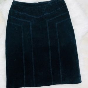 ALFANI Suede Leather Pencil Skirt